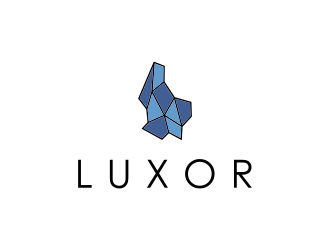 LUXOR logo design by Kanya