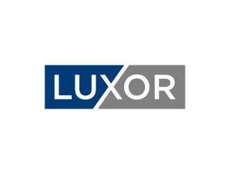 LUXOR logo design by Galfine