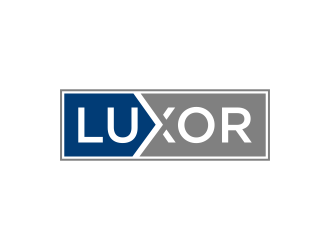 LUXOR logo design by Galfine