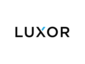 LUXOR logo design by Galfine