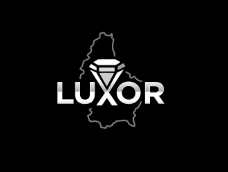 LUXOR logo design by M J