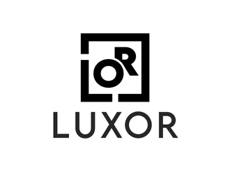 LUXOR logo design by kunejo