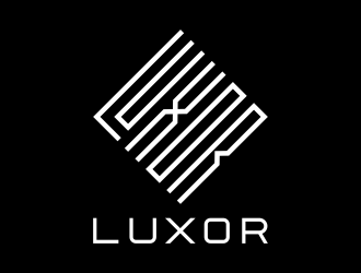 LUXOR logo design by FriZign