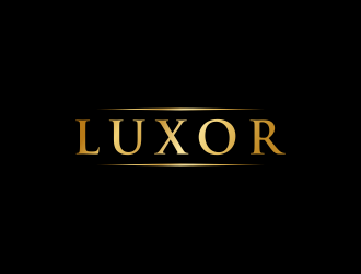 LUXOR logo design by haidar