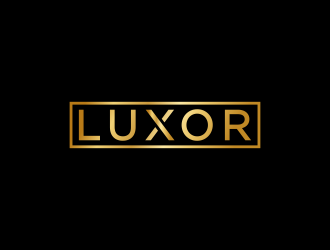 LUXOR logo design by haidar