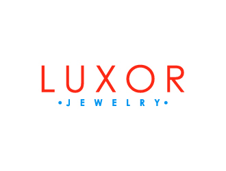 LUXOR logo design by Erasedink