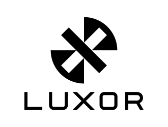 LUXOR logo design by FriZign