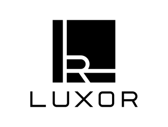 LUXOR logo design by FriZign