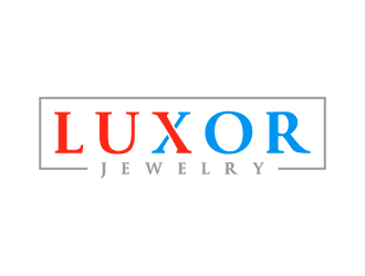 LUXOR logo design by Erasedink