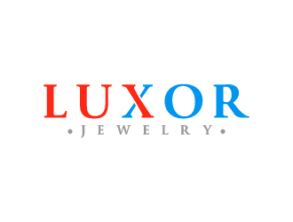 LUXOR logo design by Erasedink