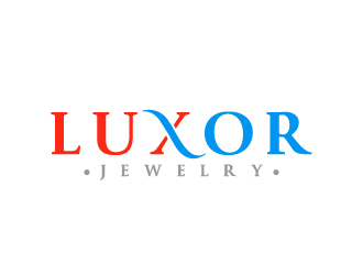 LUXOR logo design by Erasedink