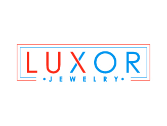 LUXOR logo design by Erasedink