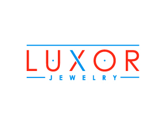 LUXOR logo design by Erasedink