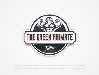 The Green Primate Fitness logo design by ngattboy