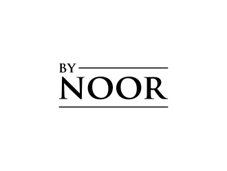 By Noor logo design by ubai popi