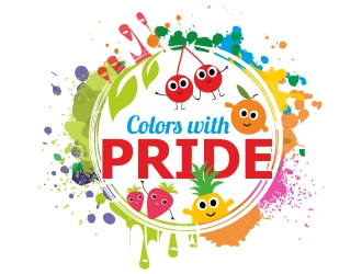 Colors with PRIDE logo design by ruki