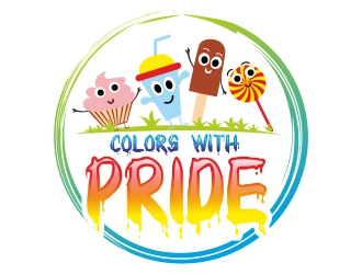 Colors with PRIDE logo design by ruki