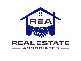 Real Estate Associates logo design by aura