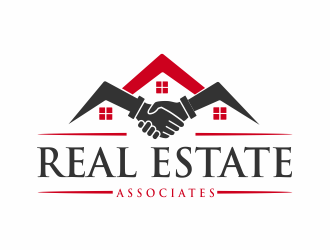 Real Estate Associates logo design by Mahrein