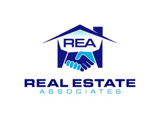 Real Estate Associates logo design by bernard ferrer