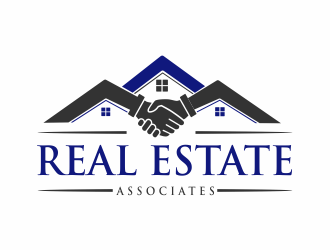 Real Estate Associates logo design by Mahrein