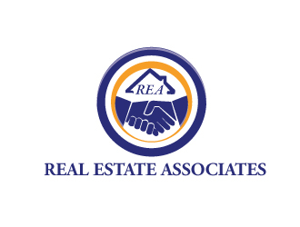 Real Estate Associates logo design by webmall