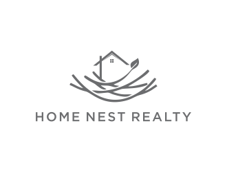 Home Nest Realty logo design by Barkah