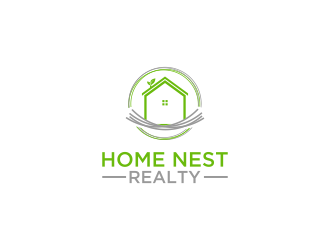 Home Nest Realty logo design by Walv