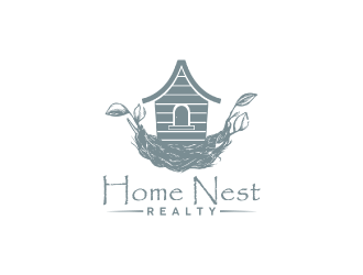 Home Nest Realty logo design by nona