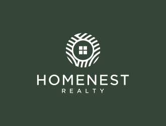 Home Nest Realty logo design by Raynar