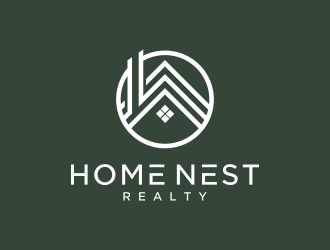 Home Nest Realty logo design by Raynar