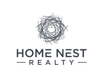 Home Nest Realty logo design by mbamboex