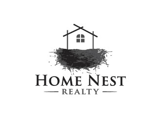 Home Nest Realty logo design by bernard ferrer