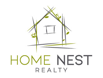 Home Nest Realty logo design by MonkDesign