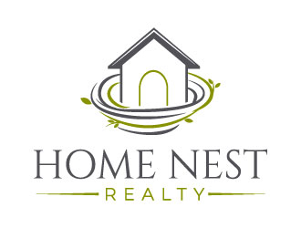 Home Nest Realty logo design by MonkDesign