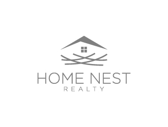 Home Nest Realty logo design by wongndeso