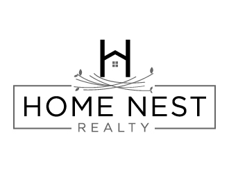 Home Nest Realty logo design by Mirza