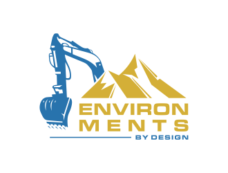 Environments by Design logo design by GassPoll