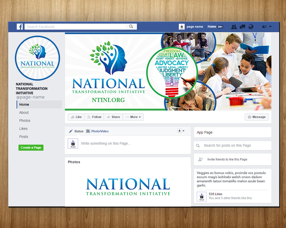 NATIONAL TRANSFORMATION INITIATIVE  logo design by MastersDesigns