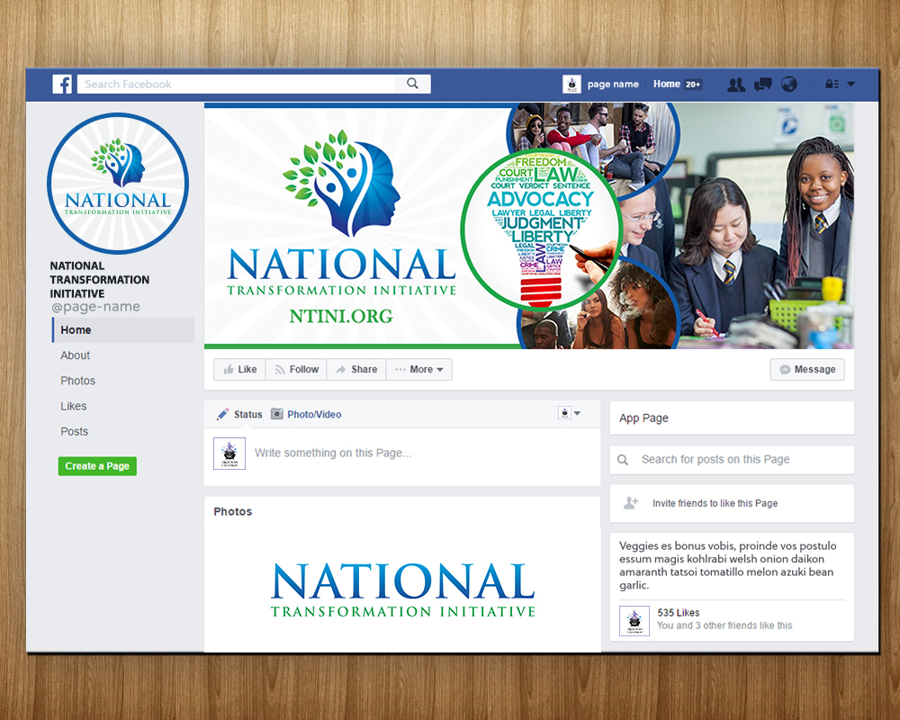 NATIONAL TRANSFORMATION INITIATIVE  logo design by MastersDesigns