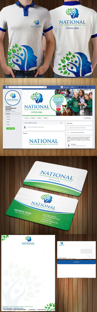 NATIONAL TRANSFORMATION INITIATIVE  logo design by MastersDesigns