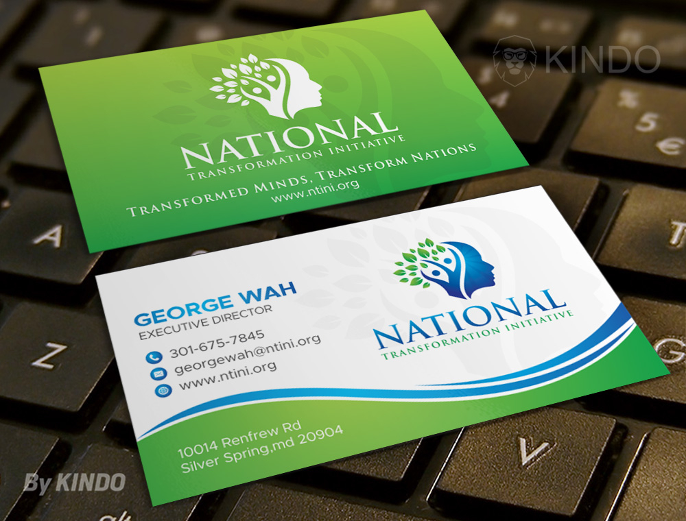 NATIONAL TRANSFORMATION INITIATIVE  logo design by Kindo