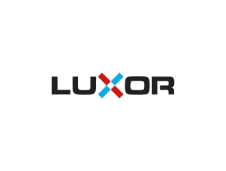 LUXOR logo design by harno