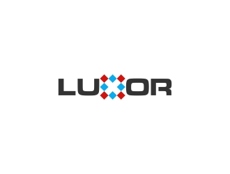 LUXOR logo design by harno