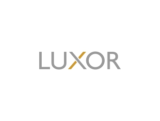 LUXOR logo design by lj.creative