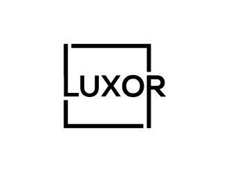 LUXOR logo design by sanu