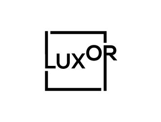 LUXOR logo design by sanu