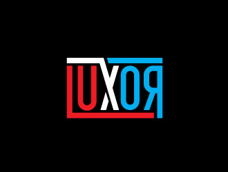 LUXOR logo design by Conception