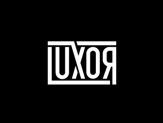 LUXOR logo design by Conception