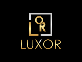 LUXOR logo design by giphone